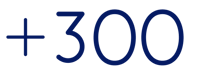 + de 300