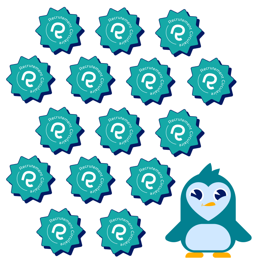 Pattern et pingouin Huggy